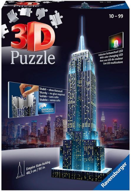 Empire State 3D Puzzle LED-Lichter