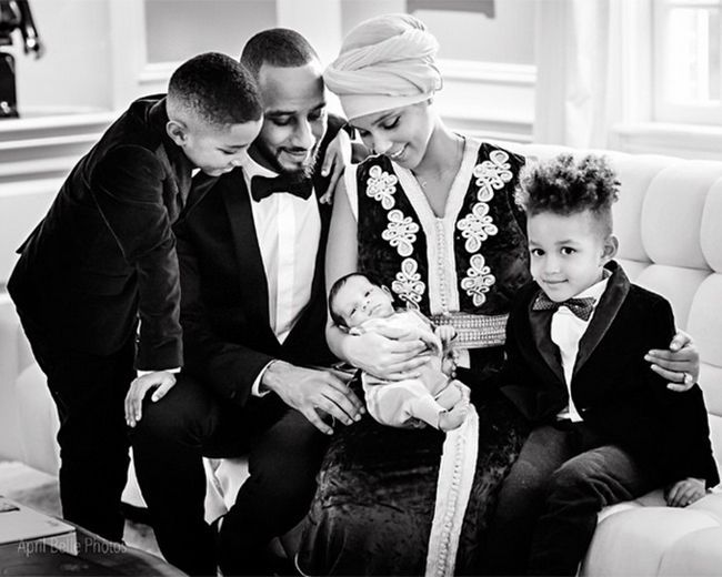 Alicia Keys deli prvo fotografijo dvomesečnega dojenčka Genesis