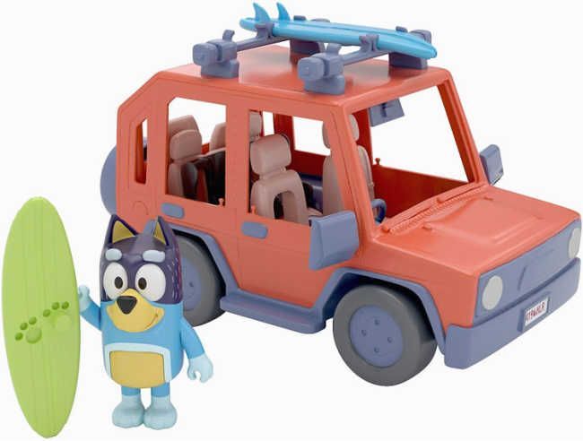 bluey jeep xmas 2020 top rotaļlietas