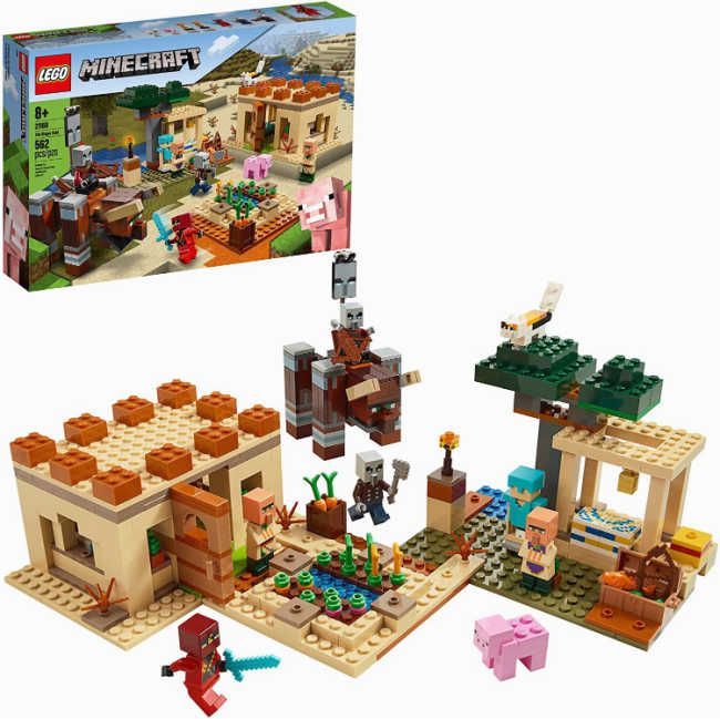 Minecraft-set-lego-top-žaislai-2020 m