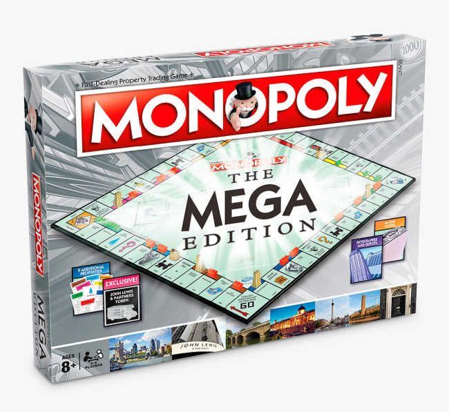 Monopoly John Lewis Mega exklusives Top-Spielzeug