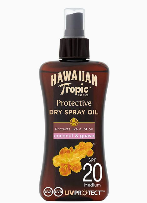 havajsko tropsko suho pršilo olje najboljše strojenje olja