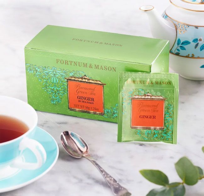 vrečka ingver-zeleni čaj