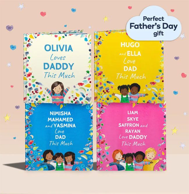 Najbolje personalizirane knjige s pričama koje ćete dati tati na Dan očeva