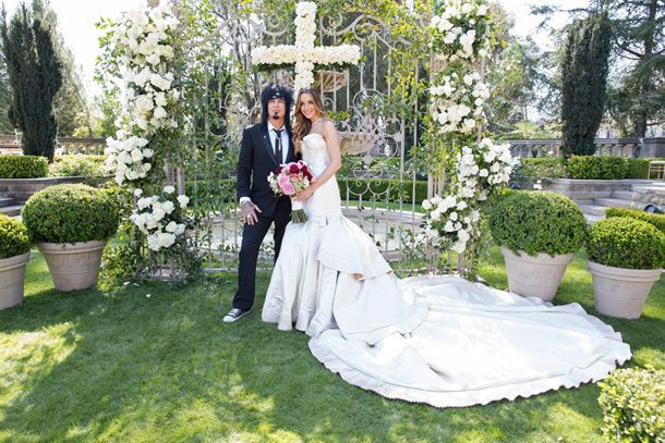 Nikki Sixx de Mötley Crüe, de 55 años, se casa con Courtney Bingham, de 28