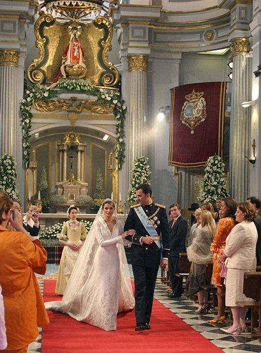 王フェリペレティシア結婚式