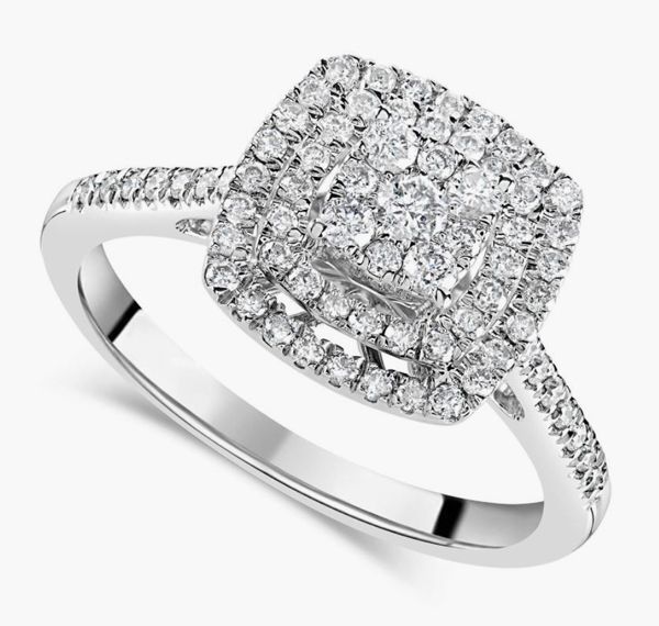Diamant-Cluster-Halo-Ring