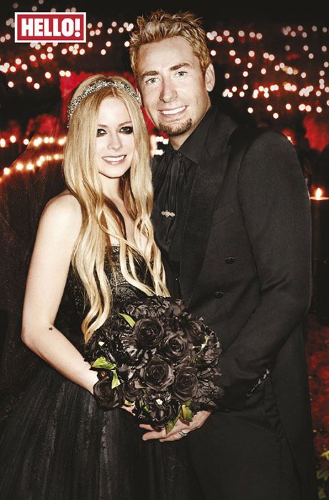 Avril Lavigne ir Chadas Kroegeris savo gotiškose prancūziškose vestuvėse dalijasi tik su MES
