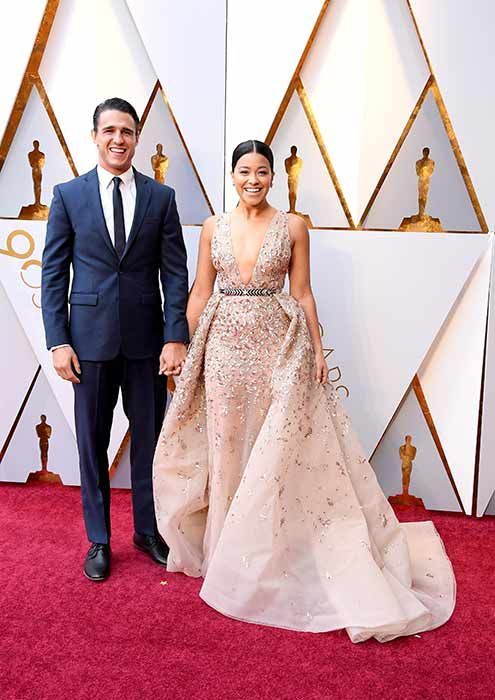 Gina-Rodriguez-Joe-LoCicero-Oscars-2018