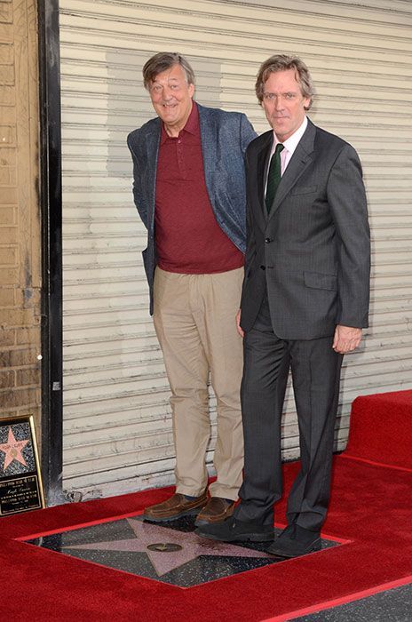 Stephen Fry würdigt Hugh Laurie, nachdem er auf dem Hollywood Walk of Fame mit einem Stern ausgezeichnet wurde: 'Der freundlichste und weiseste Freund, den ich je kannte'