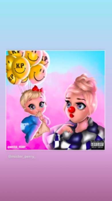 Katy-Perry-Baby-Gänseblümchen