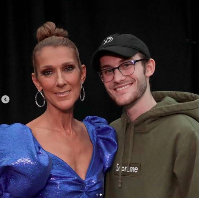 celine-dion-and-son-rene-charles