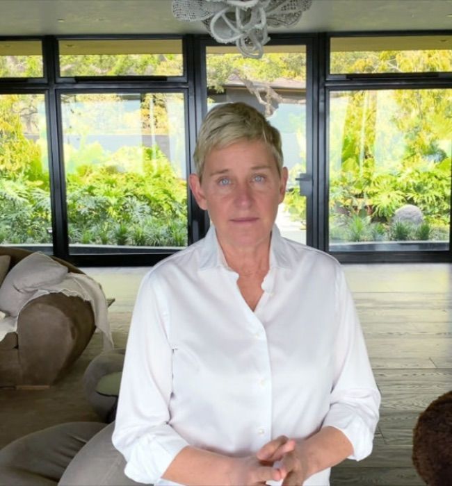 그녀의 집에있는 Ellen DeGeneres