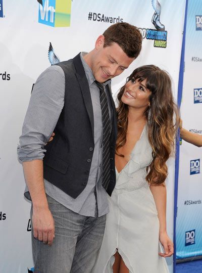 Lea Michele in Cory Monteith
