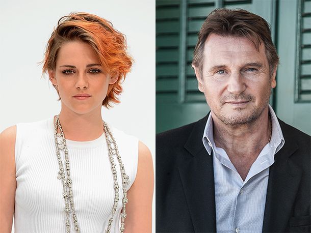Tumugon si Liam Neeson sa mga ulat na nakikipag-date siya kay Kristen Stewart