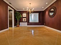 Beton, tla, dnevna soba, diamant, tan betonska tla ACI Flooring Inc Beaumont, CA
