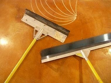 Betonski brisalci in orodja za obnavljanje površin