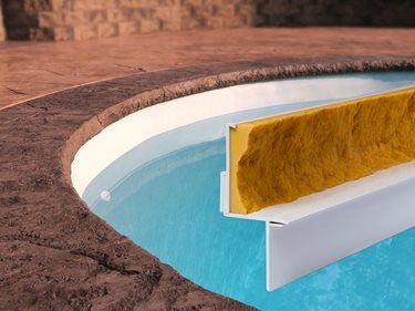 Pool Coping Site Concrete Countertop Solutions South Abington Township, PA