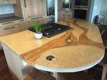 Køkken bordplade Absolut ConcreteWorks Port Townsend, WA