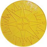 Žigosani kompas Medaljon Brickform Rialto, CA