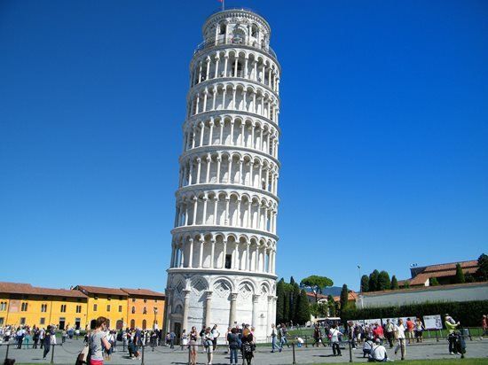 Pasviręs Pizos bokštas, Italija