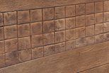Lesni blok, žigosana betonska gradnja Brickform Rialto, CA