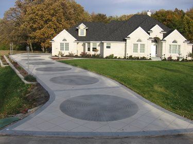 Gray Brick Site Concrete Illusions Inc Kankakee, IL