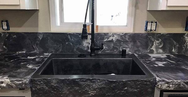 Sink, Black Site Colorwize Concrete Torrance, CA