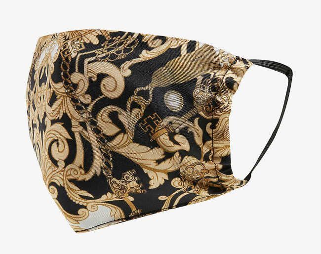 couvre-masque en soie baroque emily carter