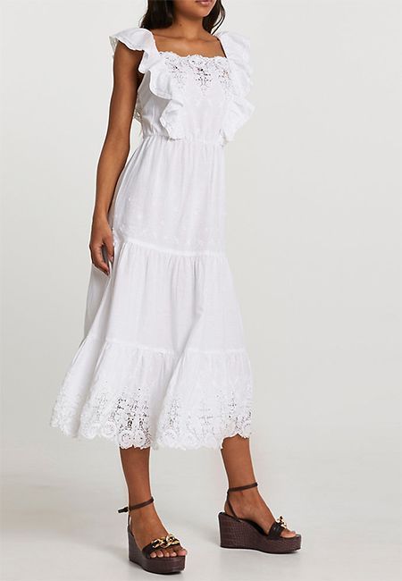 Flussinsel-weißes-Kleid