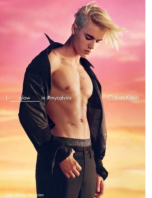 Kendall Jenner og Justin Bieber sydder i Calvin Kleins nye kampagne