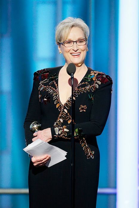 Meryl Streep kritizira Donalda Trumpa v govoru o sprejetju zlatega globusa