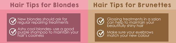 Si rambut perang vs si rambut coklat