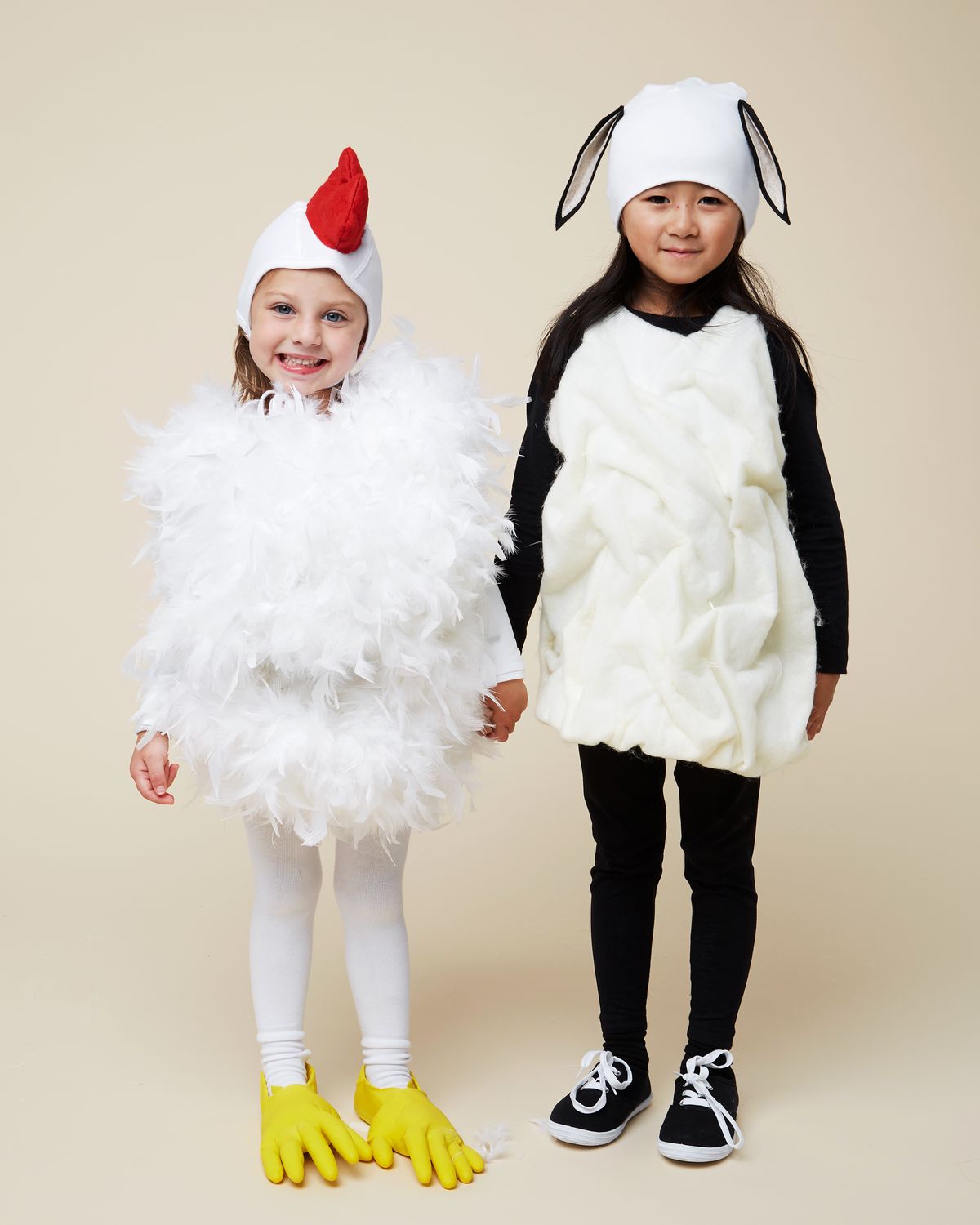 Hühnchen Lamm Halloween Kinderkostüme