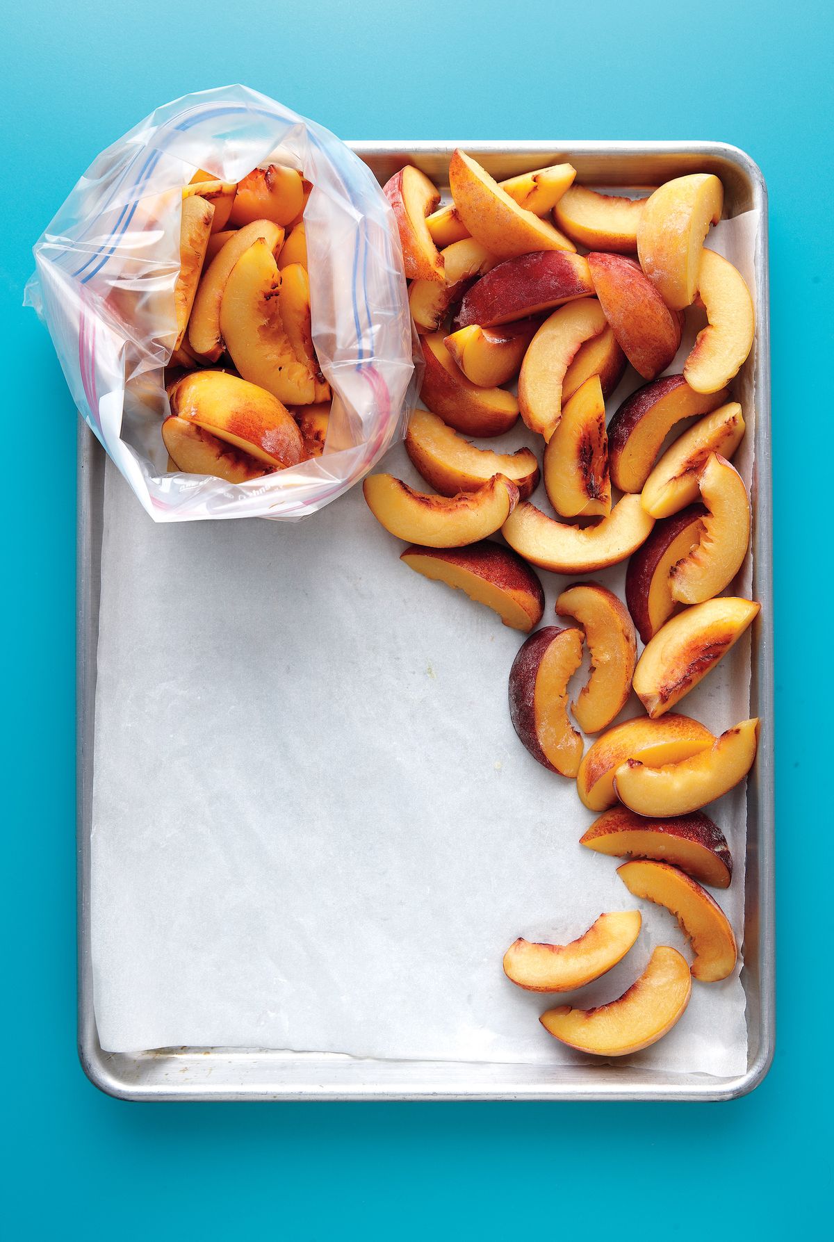 Pfirsiche einfrieren