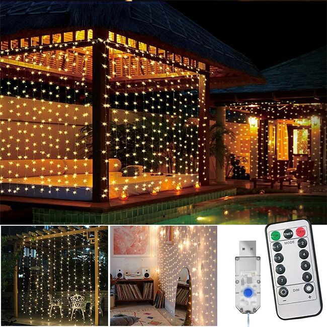 Amazon-Outdoor-Lichter-Vorhang