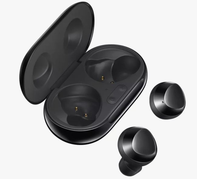 Tawaran telinga hitam Samsung-GalaxyBuds earbud