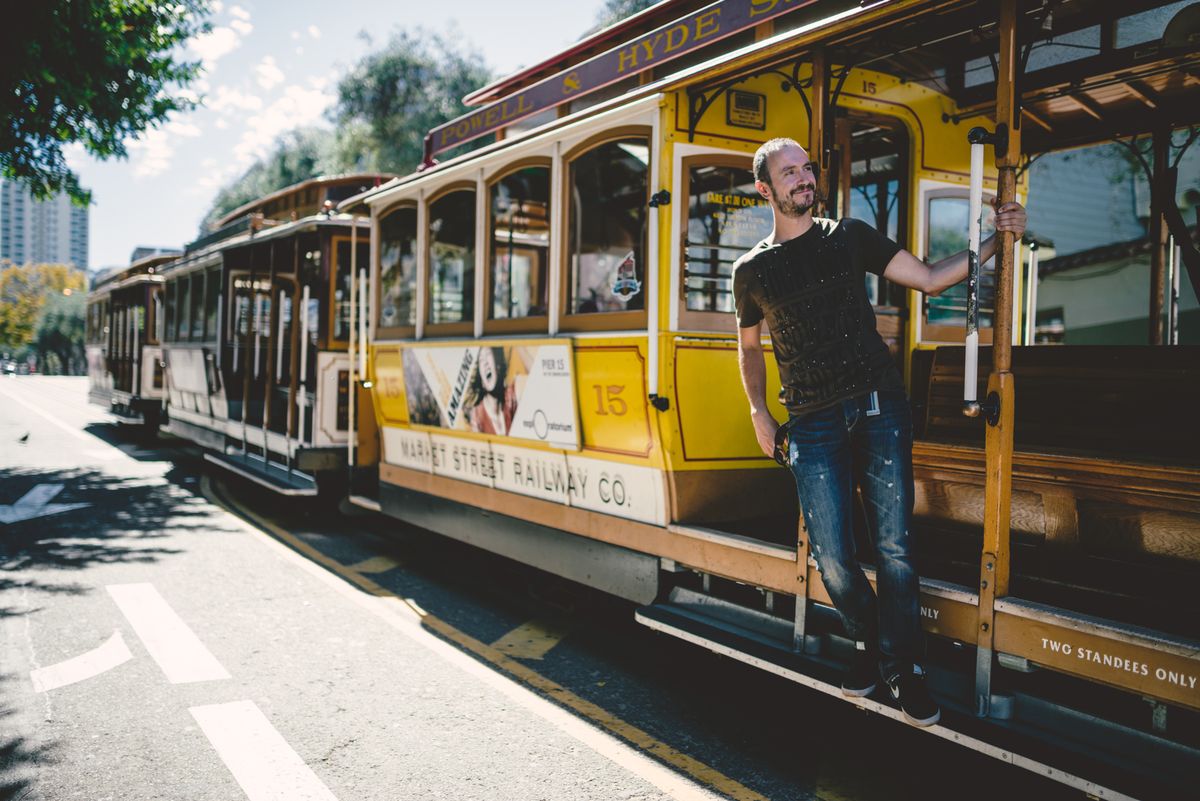 Trolley in San Francisco, Kalifornien