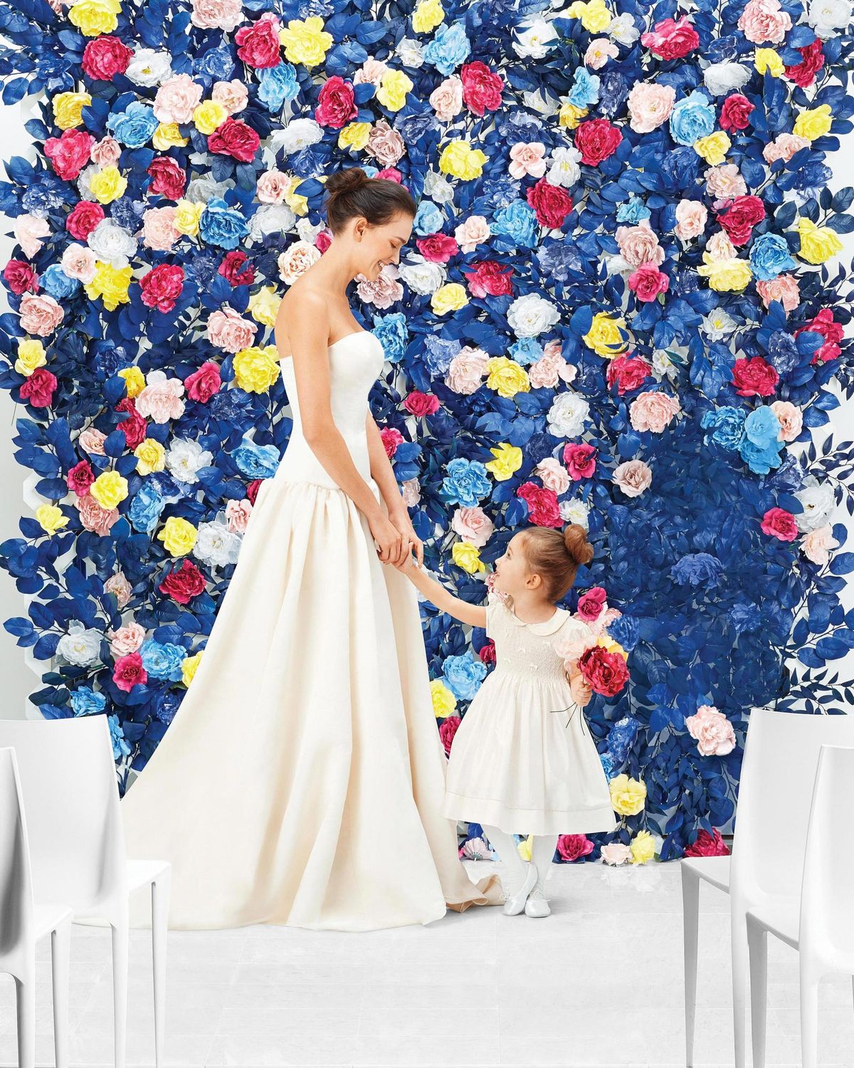 Kako ustvariti steno iz umetnega cvetja za svojo poroko