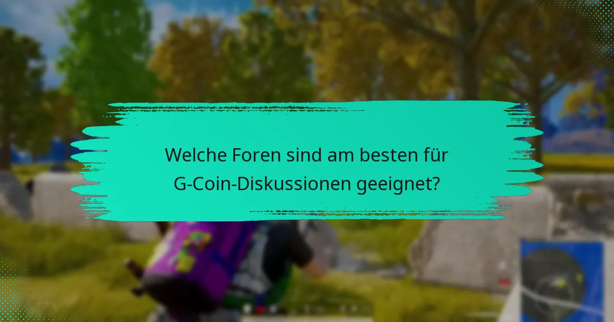 Welche sozialen Mediengruppen konzentrieren sich auf G-Coin?