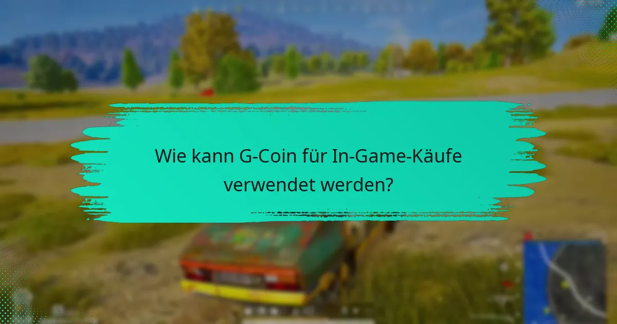 Wie kauft man G-Coin?